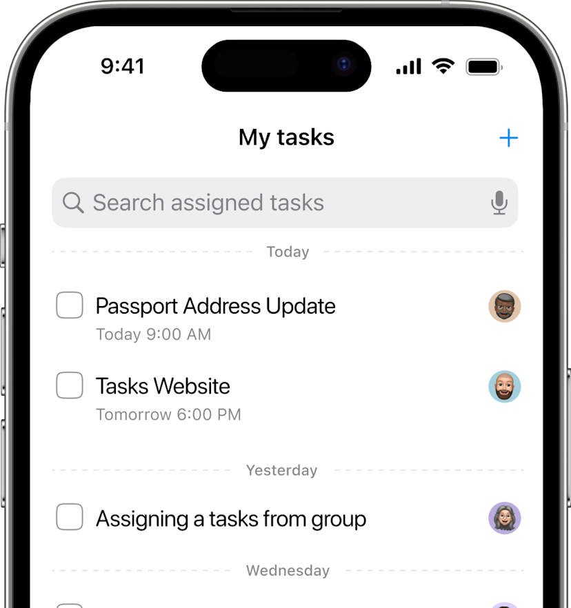 image showing tasks